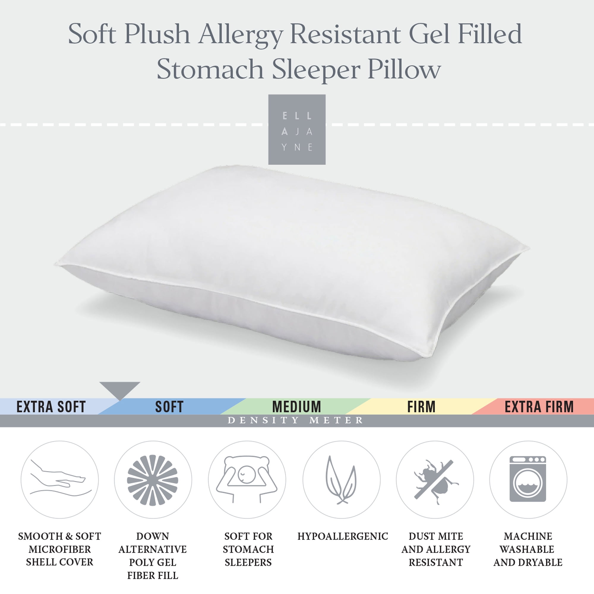 Down pillow clearance allergy