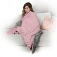 thumbnail image 1 of Ella Jayne Weighted Blanket, 15lb  -  Grey/Pink  -  15 lb, 1 of 7