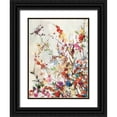 thumbnail image 1 of K, Ella 15x18 Black Ornate Wood Framed with Double Matting Museum Art Print Titled - Early Bloom II, 1 of 4