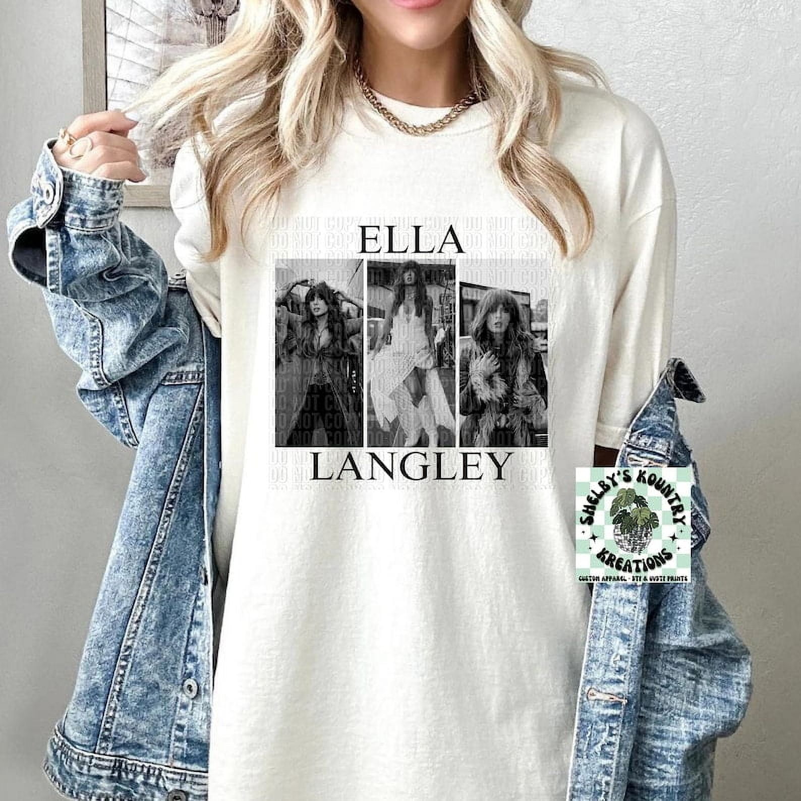Ella Langley, Country Music T-Shirt, Western, Riley Green, Langley