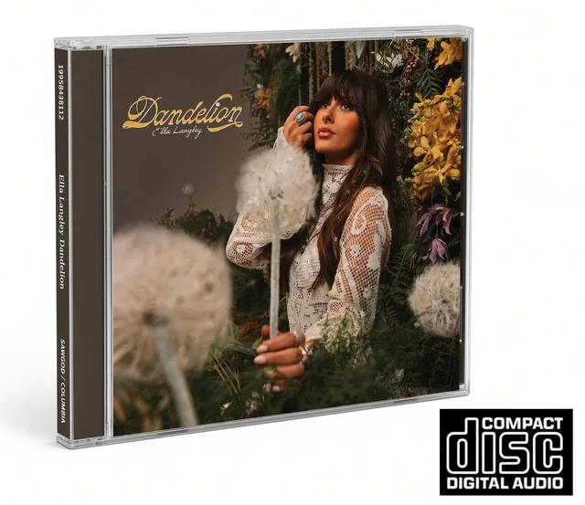 Ella Langley Ella Langley: Dandelion Album - 18 Tracks Including Choosin' Texas Music CDs