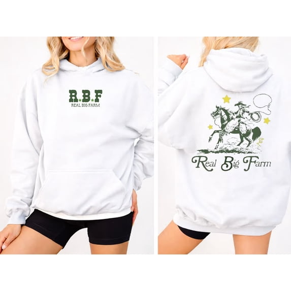 Ella Langley Real Big Farm Pullover Hoodie Sizes S-5XL Goldengate