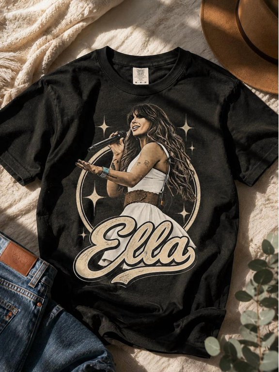 Ella Langley Tribute T-Shirt: Country Star Graphic Tee