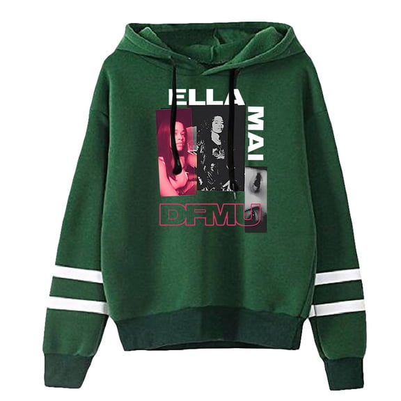 Ella Mai Pocketless Sweatshirts Streetwear Casual Harajuku Unisex Women Man Fashion Singer