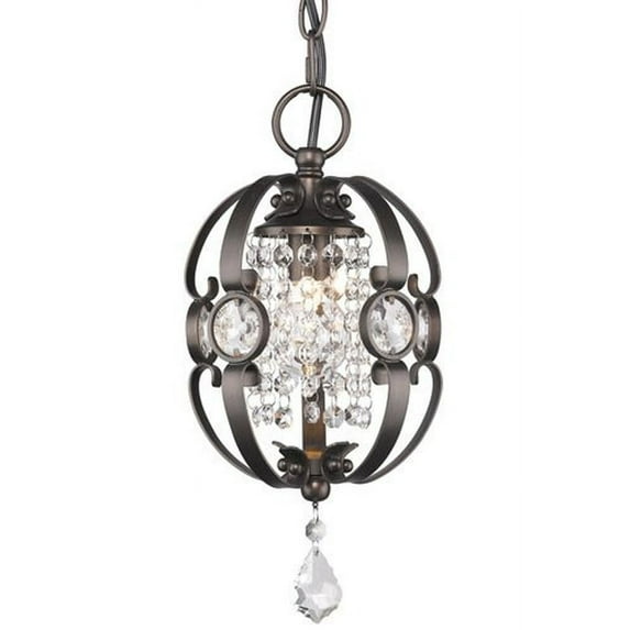 Ella Mini Pendant in Brushed Etruscan Bronze