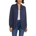 thumbnail image 1 of Ella Moss Ladies' Cozy Cardigan Size: L, Color: Indigo, 1 of 1