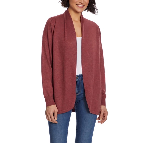 Ella Moss Ladies' Cozy Cardigan Size: S, Color: Rust
