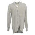 thumbnail image 1 of Ella Moss Women's Sweater Sz S Cozy Cardigan Open Collar Gray, 1 of 4