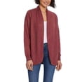 thumbnail image 1 of Ella Moss Womens Cardigan Sweater Rust XXL, 1 of 3