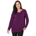 thumbnail image 1 of Ella Moss Womens Ribbed V-Neck Sweater, 1 of 3