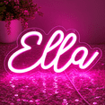 Ella Name Neon Sign For Wall Decor Led Man Cave Bedroom - Walmart.com