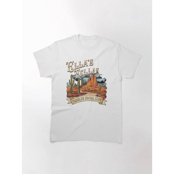 Ella'S Fellas Toddler Social Club T-Shirt Sizes S-5Xl GooGate