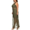 thumbnail image 1 of Ella Samani Women's Plus Size Lace Maxi Dress, 1 of 3