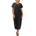 thumbnail image 1 of Ella Samani Women's Plus Size Maxi Dress with Built-In Removable Necklace, 1 of 2