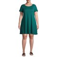 thumbnail image 1 of Ella Samani Women's Plus Size Short Sleeve T-shirt Dress with Pockets, 1 of 6