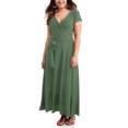 thumbnail image 1 of Ella Samani Women's Plus Size Wrap Dress, 1 of 2