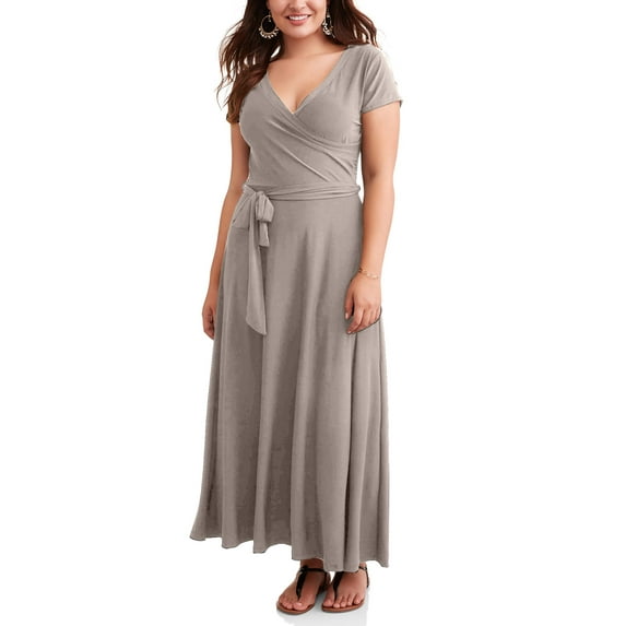 Ella Samani Women's Plus Size Wrap Dress