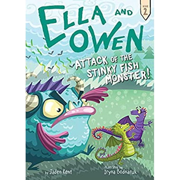 Pre-Owned Ella and Owen 2: Attack of the Stinky Fish Monster!, 9781499803945, 149980394X, Hardcover, Illustrated edition