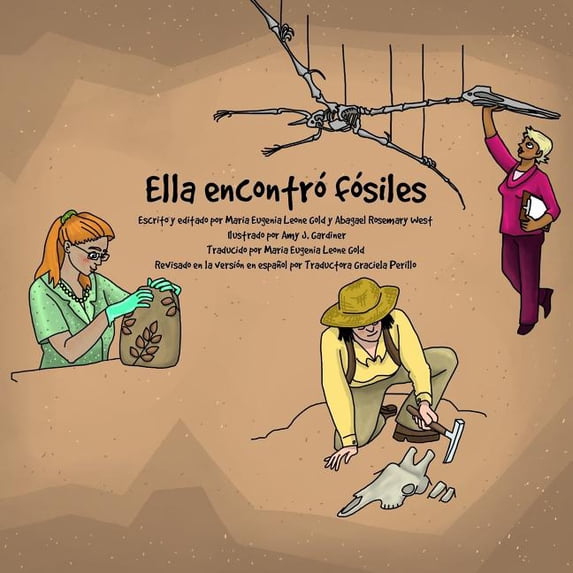 Ella encontro fosiles, (Paperback)