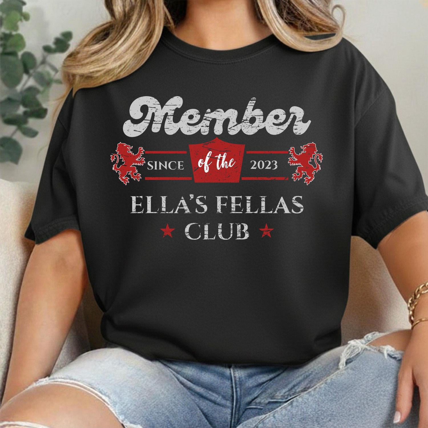 Ellas fellas club Tee - Retro Western Shirt - Country Music Shirt ...