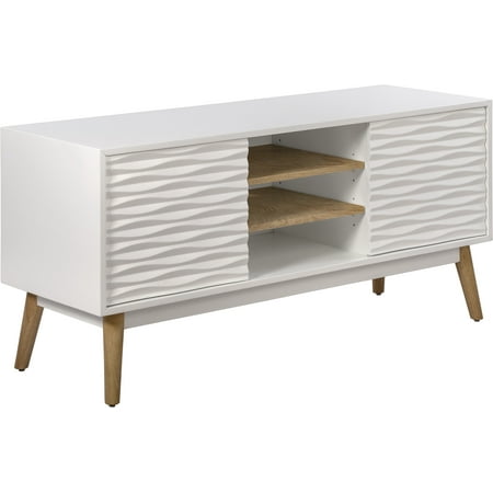 Elle Decor - Media Console - French White