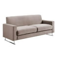 thumbnail image 1 of Elle Decor Baylie Sofa - French Taupe Velvet, 1 of 10