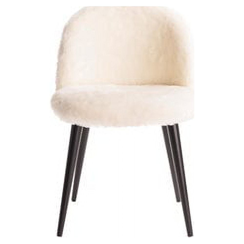 Elle Decor Cami Vanity Chair in French Cream