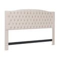 thumbnail image 1 of Elle Decor Celeste Queen Size Headboard Blush Pink Velvet, 1 of 6