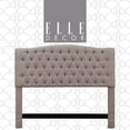 thumbnail image 1 of Elle Decor Celeste Queen Size Headboard Brown Weave, 1 of 6