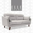 thumbnail image 1 of Elle Decor Chloe Loveseat in Light Gray, 1 of 5