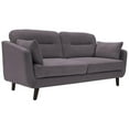 thumbnail image 1 of Elle Decor Chloe Sofa in Dark Gray, 1 of 7