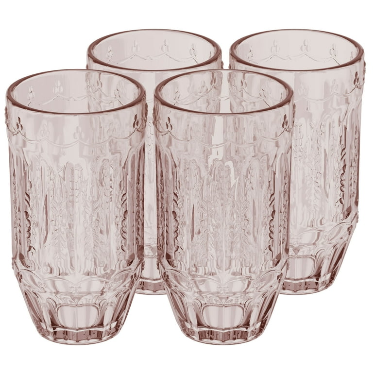 Colored water on sale glasses set