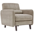 thumbnail image 1 of Elle Decor Natalie Arm Chair in Beige, 1 of 6