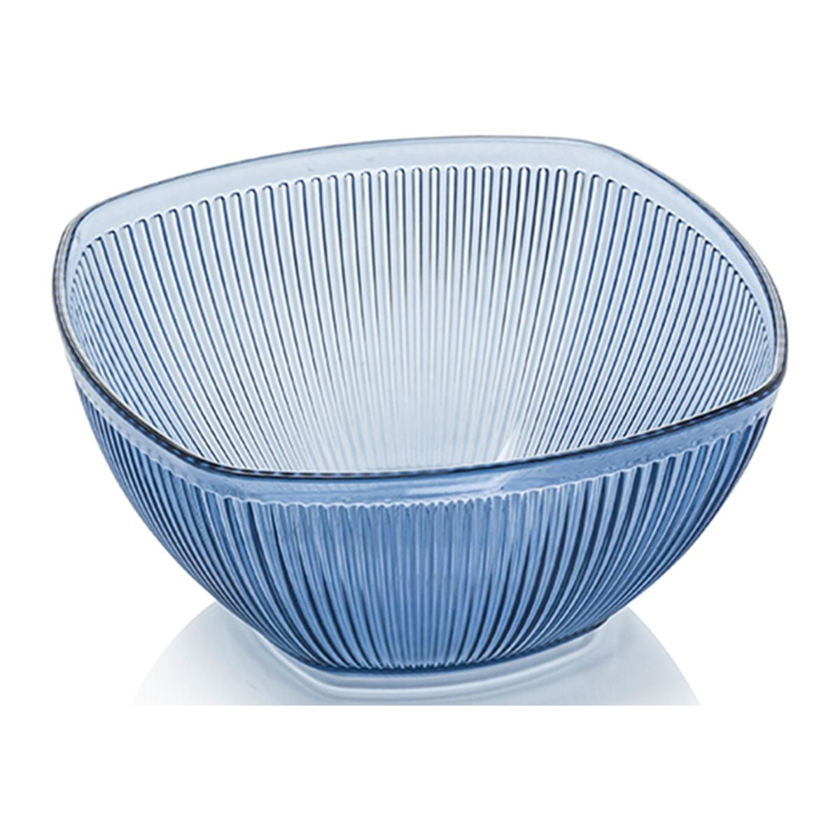 Elle Decor Ribbed Acrylic Bowls, set of 4-13.52 oz Serving Bowls for ...