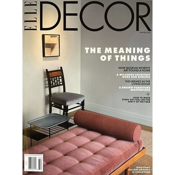 Elle Decor Usa Magazine Winter 2026