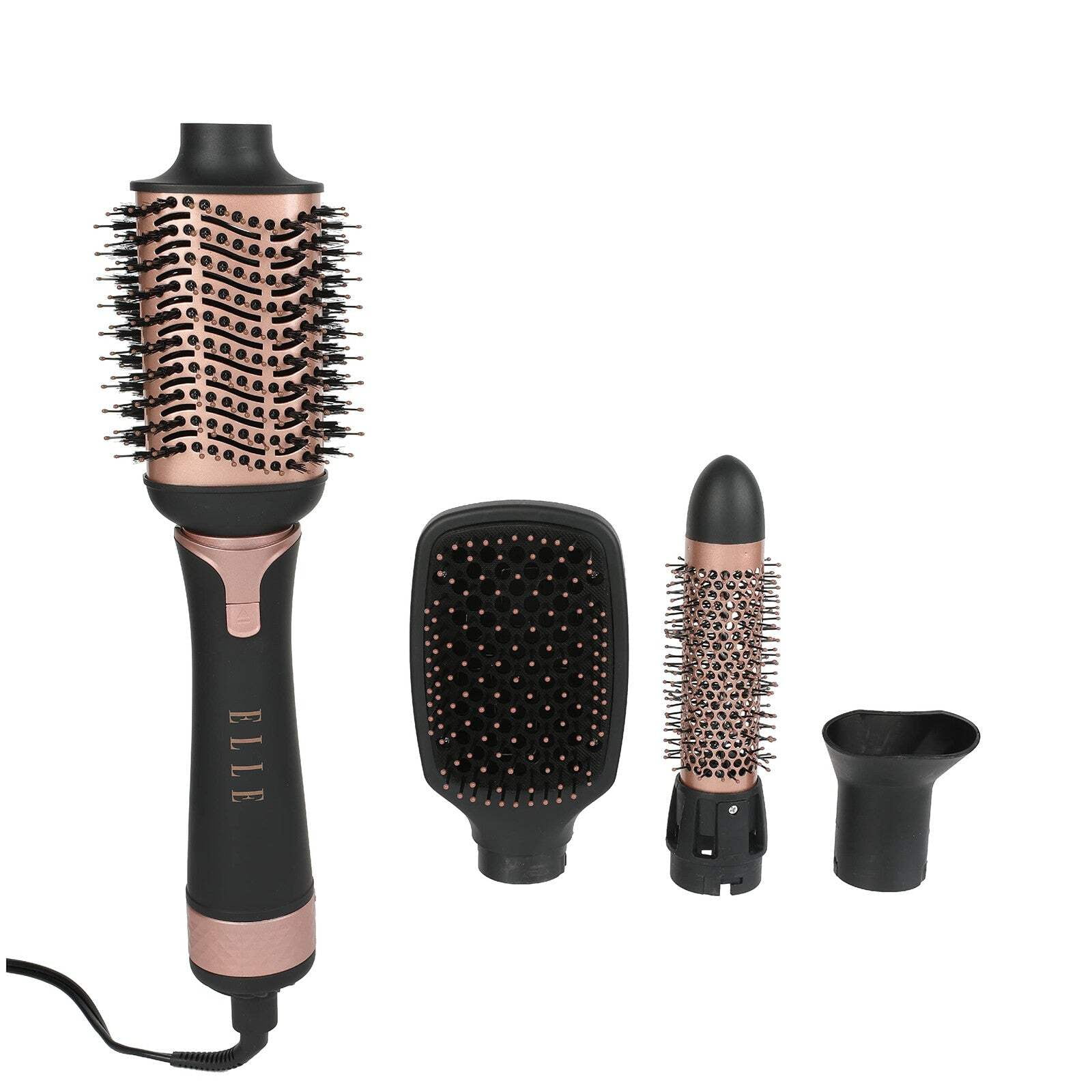 Elle Premiere Hair Dryer Brush and Volumizer, 4-in-1 Blower Brush