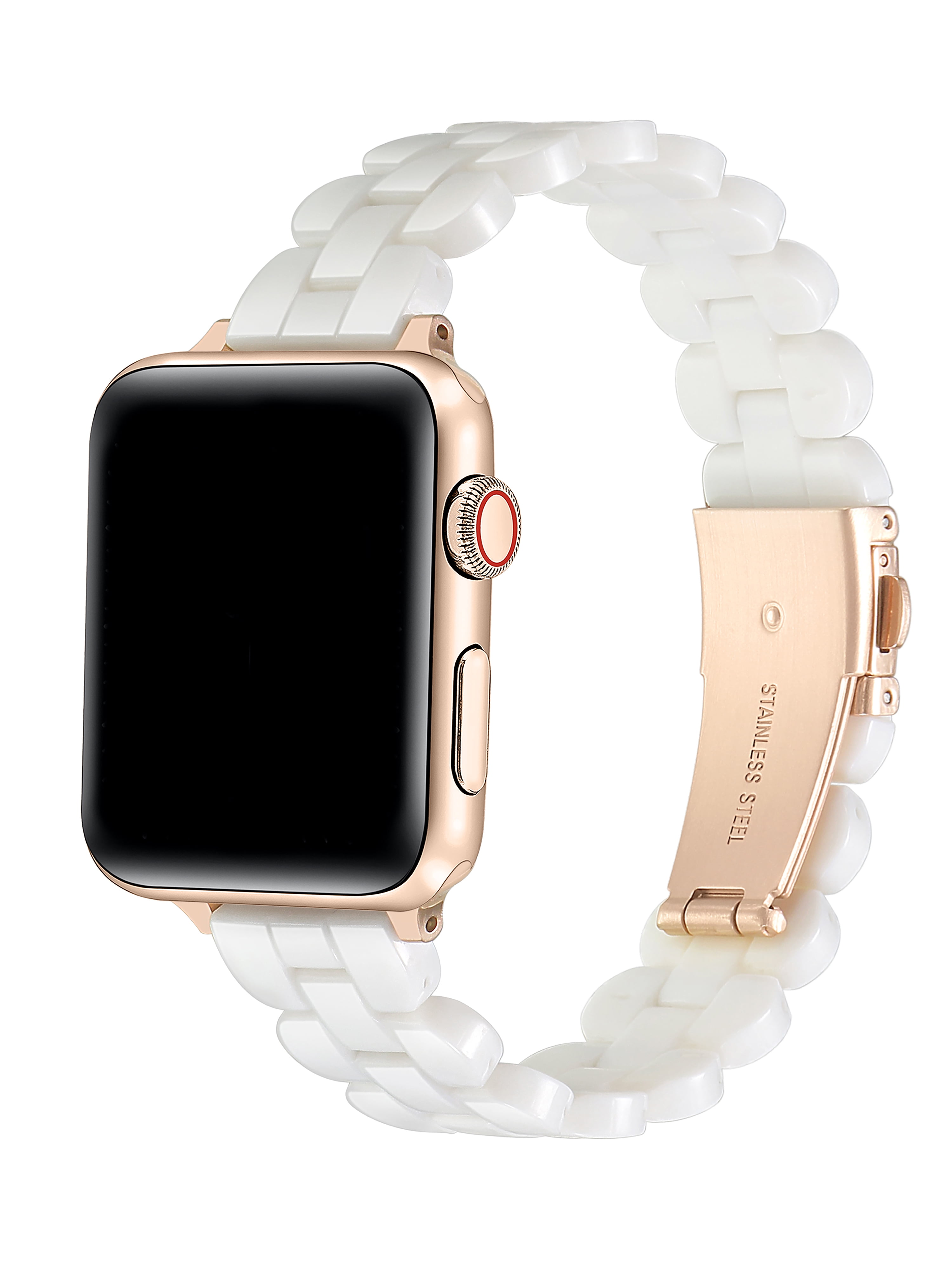 Elle Resin Link Band for Apple Watch, Samsung, Garmin, 20mm band models