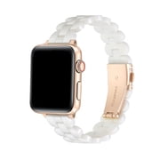 Posh Tech Elle Resin Link Band for Apple Watch, Samsung, and Garmin, 20mm Band Models