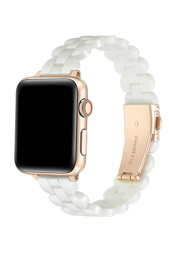 Elle Resin Link Band for Apple Watch, Samsung, Garmin, 20mm band models