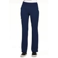 thumbnail image 1 of Elle Scrubs Pant for Women Mid Rise Straight Leg Pull-on EL130, L, Navy, 1 of 6