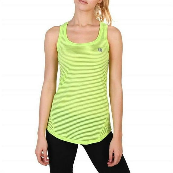 Elle Sport ES2800-226-SUGARLIME-Green-L Womens Sleeveless Top, Sugar Lime Green - Large