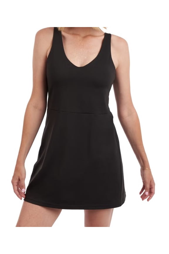 Elle Sport Women's Active Dress, Black (Small)