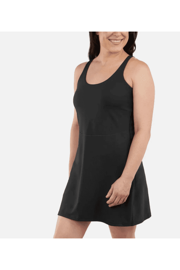 Elle Sport Women's Active Tank Dress New Women's Black Size Small