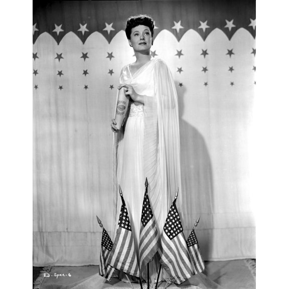 Ellen Drew Posed in Long Dress Photo Print (24 x 30)