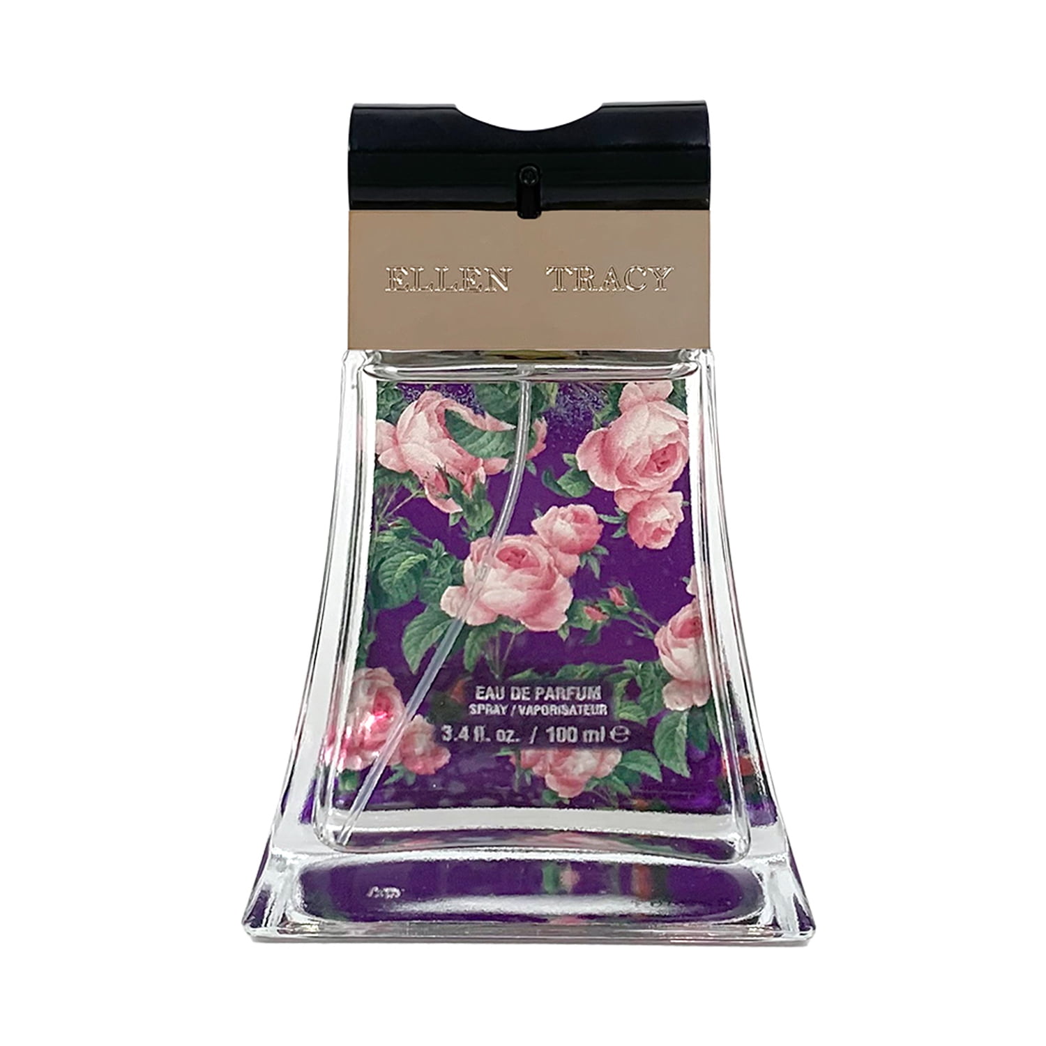 Ellen Tracy Floral Purple Daring Pink Eau De Parfum 3.4 Oz Spray Unboxed