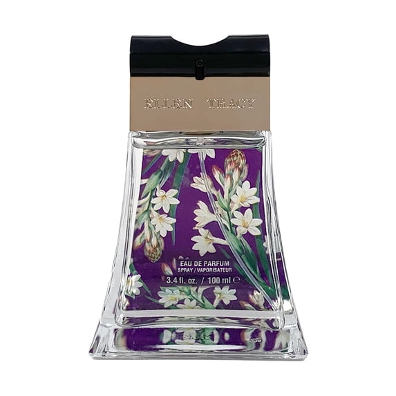 Ellen Tracy Floral Purple Decisive Eau de Parfum for Women, 3.4 oz (100 ml) Spray, Floral Fruity Fragrance