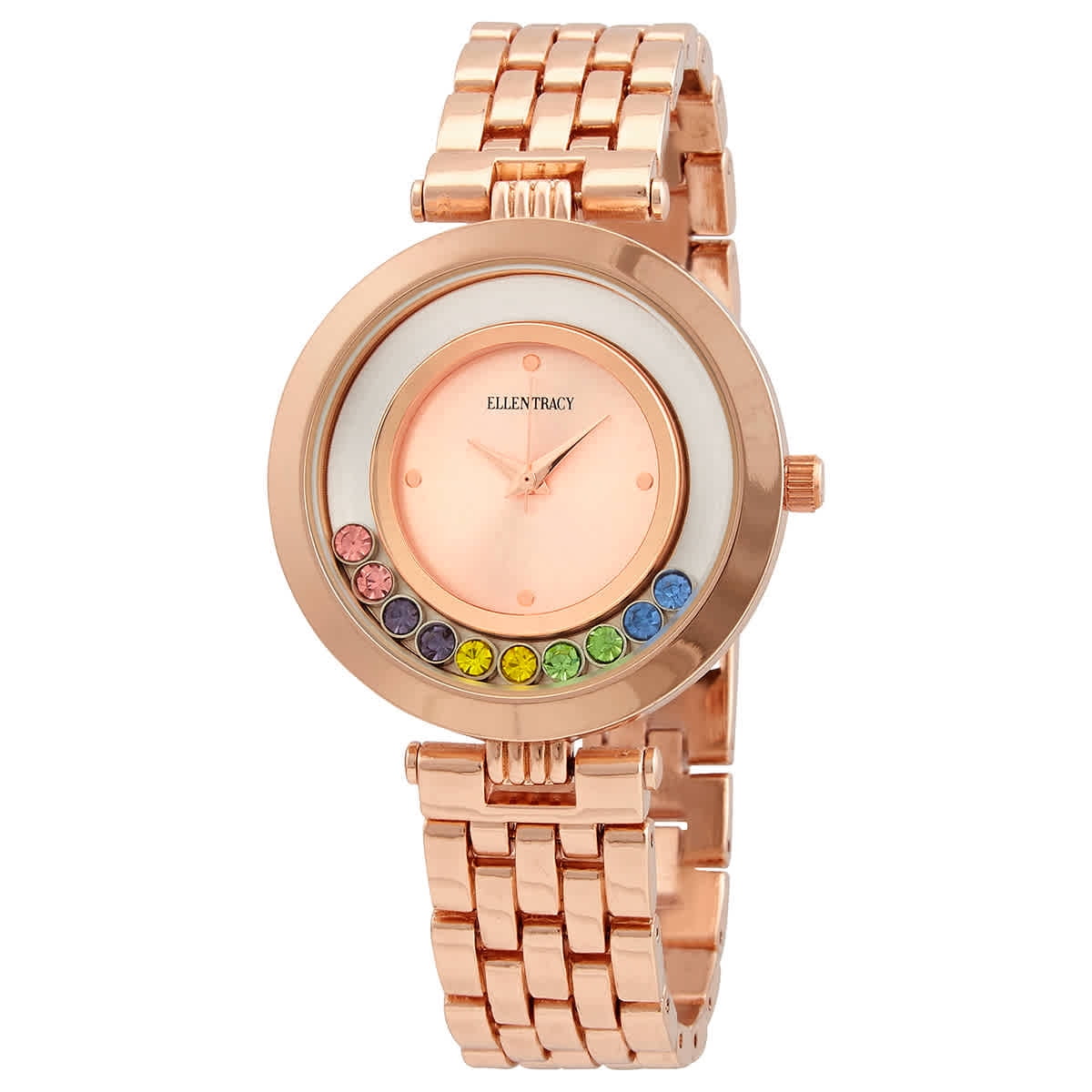 Ellen tracy rose gold watch shop