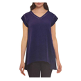 thumbnail image 1 of Ellen Tracy Women's Tunic Top, Poseidon Blue, Size S., 1 of 2