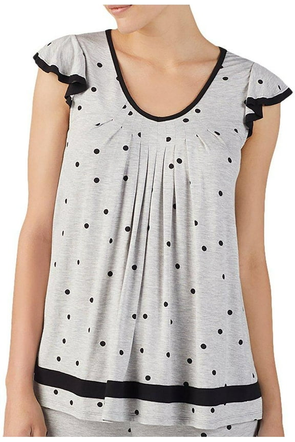 Womens Essentials Paisley Pajama Top