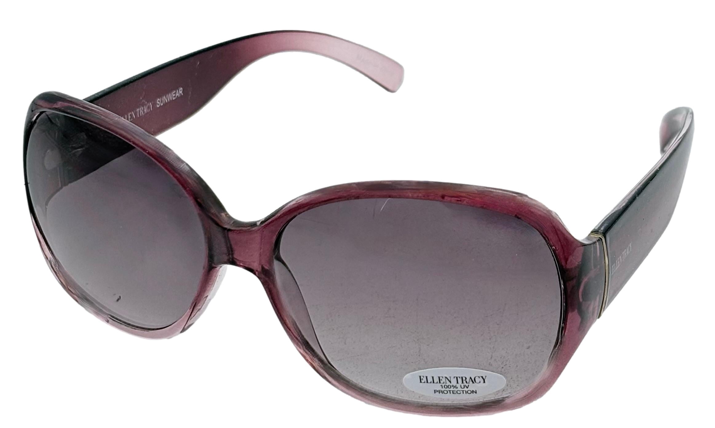 Never-Worn (New) Ellen Tracy Sunglasses in Original Leather Case ellen tracy sunglasses products for sale | eBay main image 2